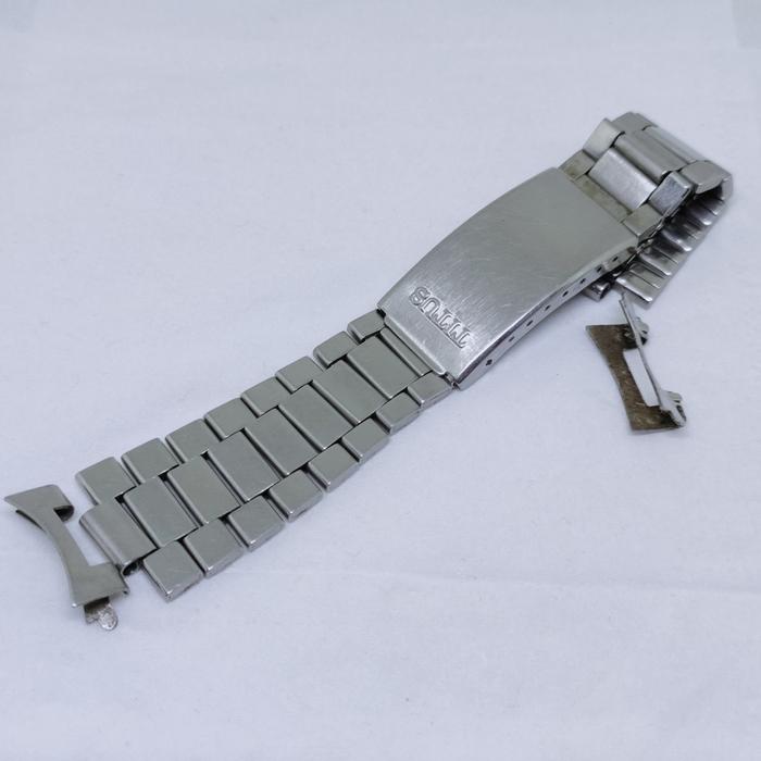 Rantai jam tangan antik 18mm titus vintage watch bracelet original solvil et titus swiss part arloji