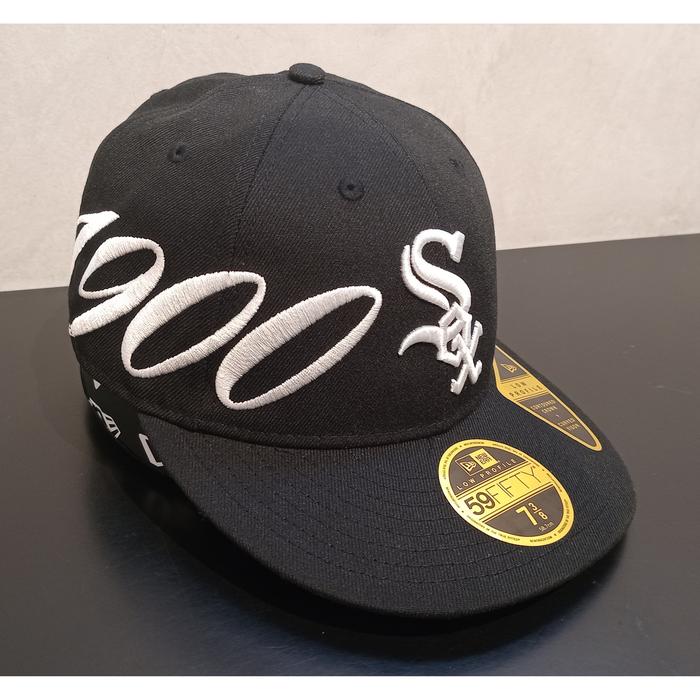 Topi New Era 59Fifty Chicago White Sox MLB Est. Black Low Profile Fitted Cap
