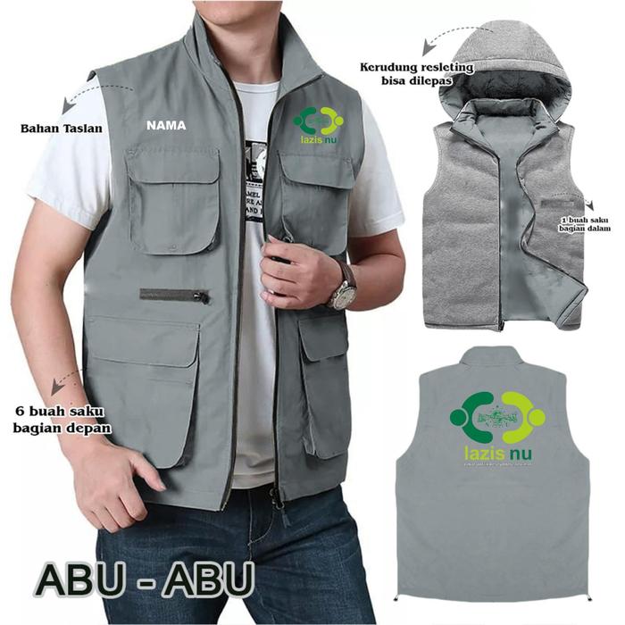 JAKET ROMPI PRIA KANTONG LAZISNU / ROMPI SABLON LAZISNU / ROMPI PRIA WANITA / ROMPI KEREN LAZISNU