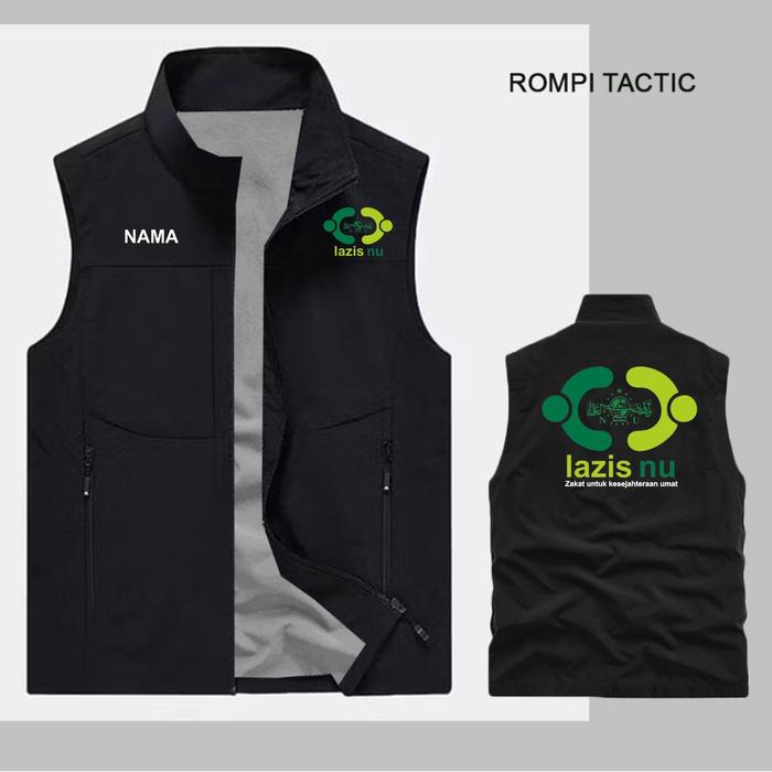ROMPI !! TACTIC LAZISNU / TACTIC LAZISNU BAHAN TASLAN / JAKET TACTIC LAZISNU CUSTOM SABLON