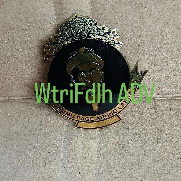 Lencana Custom. Latemmu page arung labuaja