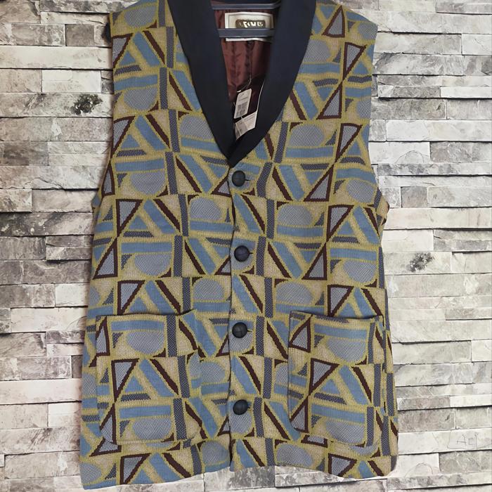 bnwt vintage aram1s monogram vest