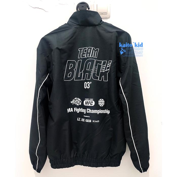 Jaket JAEKYUNG JINX TEAM BLACK Jacket Tracksuit Manhwa JINX