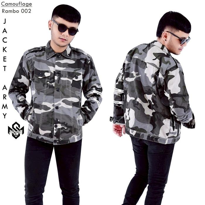 jaket pria army loreng jaket army jaket bomber