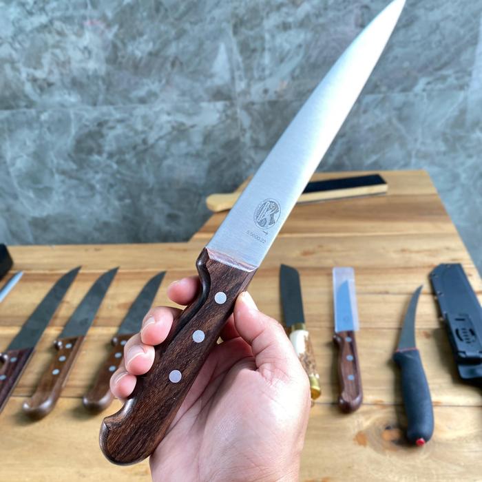 pisau sembelih victorinox rosewood cap payung original kode 5.5600.22