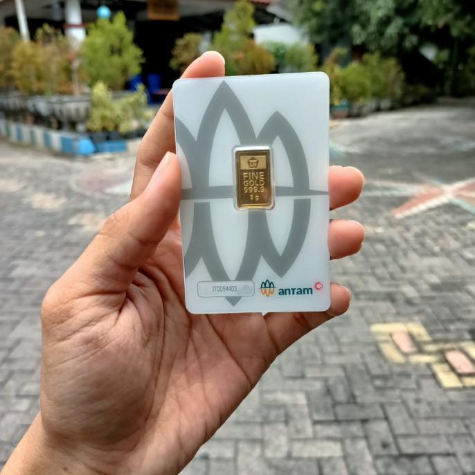Logam Mulia 24K Antam 3 Gram