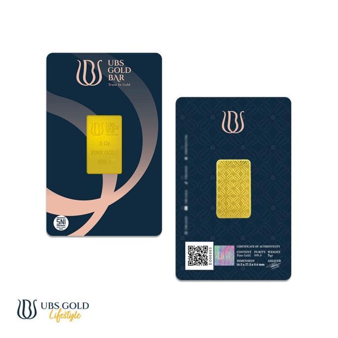UBS Logam Mulia 5 Gram Classic