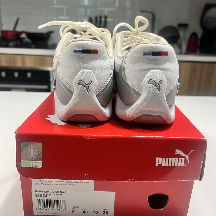 puma bmw mms drift cat 8 shoes mint condition