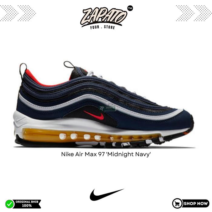 Sepatu Nike Air Max 97 'Midnight Navy' Original Brand New In Box