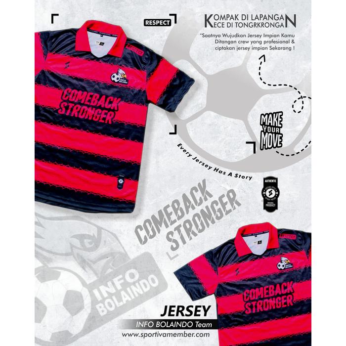 Vintage Jersey block core red chain series