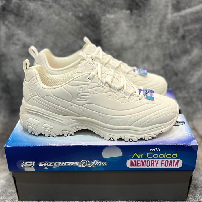 Skechers D'lites Daily Shades Off White Women’s Shoes Original 150243OFWT