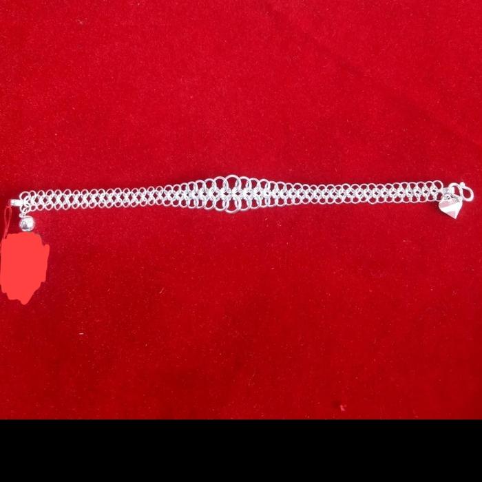 gelang Lipan perak murni 999.5%