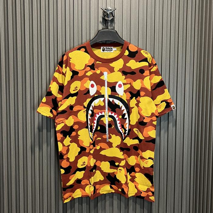 Bape Shark Full Camo Orange
