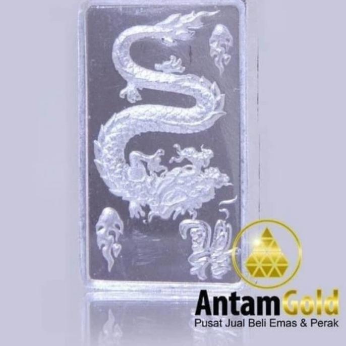 Perak Batangan SRH 10 gram gr silver bar murni nadir koin coin rcm IMN