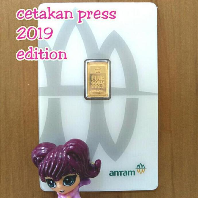 Logam Mulia Emas Antam 1 Gram, Emas Batang 1 Gr, LM Antam 1gr