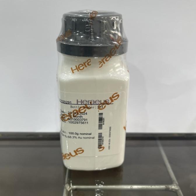 Bubuk Emas / Sepuh Emas Heraeus 68% per 1 gram
