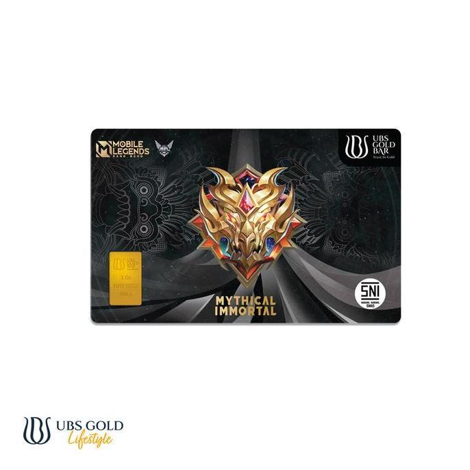 UBS Gold Logam Mulia X Mpl Id S12 X Mlbb - Mythical Glory Bundling