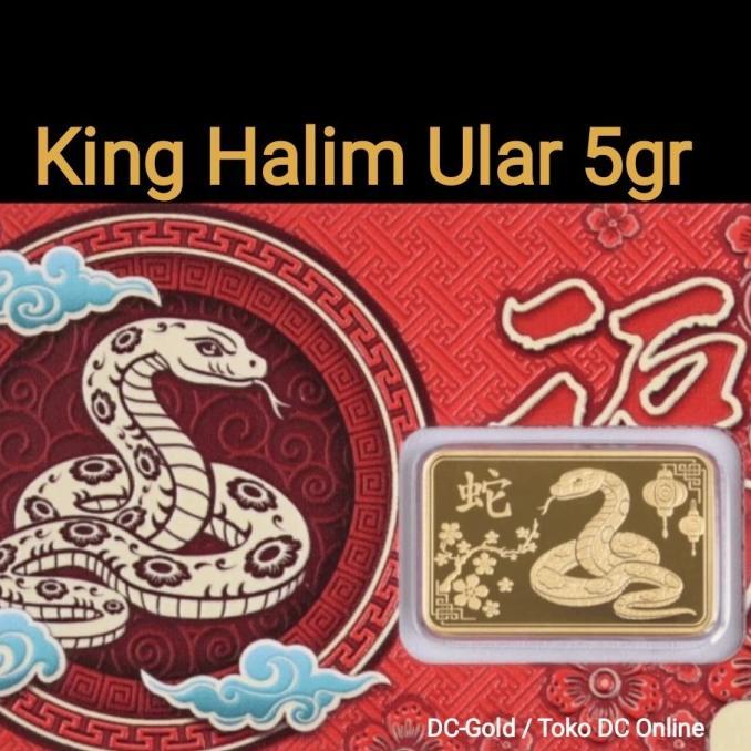 Logam Mulia King Halim Year of The Snake Imlek Shio Ular