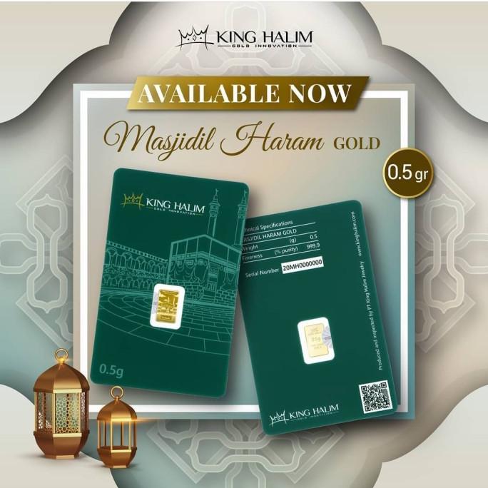 New King Halim Ka'bah 0.5 gram