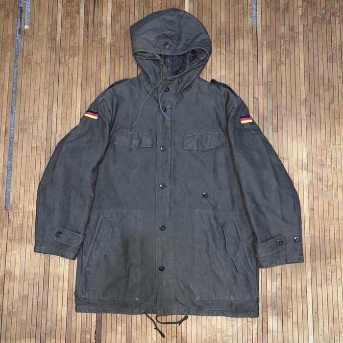 RARE VINTAGE 1982 M65 FIELD GERMANY MILITARY SCHWARZ SULZBACH COAT PARKA ARMY JACKET COMPLETE INNER 