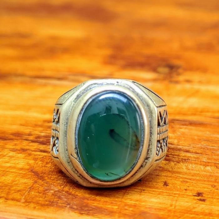 Batu Hijau Garut Natural ring 17