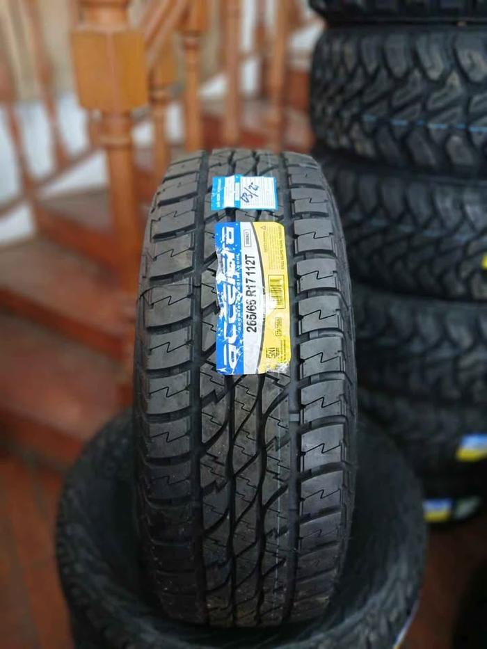 ban mobil ring 17 accelera omiukron AT 265 65 R17 TUBLES SEMI OFFROAD untuk hilux , strada , fortune