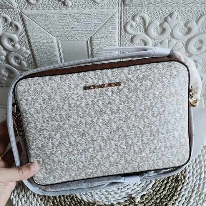 Tas Medium Jetset EW Dome Vanilla Brown Crossbody Bag