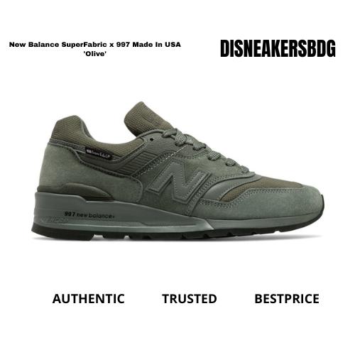 sepatu new balance 997s Made in USA green M97NAL
