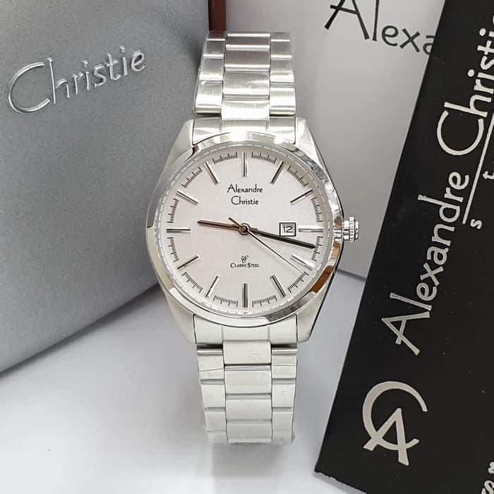JAM TANGAN ANALOG WANITA ALEXANDRE CHRISITE 8560 / AC 8560 LDBSSSL / AC 8560 LD BSSSL / AC-8560-LDBS