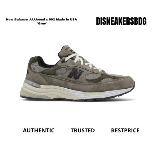 Sepatu New Balance JJJJound x 992 Made in USA 'Grey'