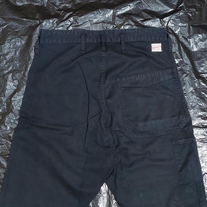 Canton overall made in japan 3/4 fatigue pants size Large fit 31an not gramicci arcteryx momotaro 45