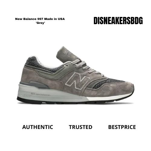 Sepatu New Balance 997 Made in USA 'Grey'