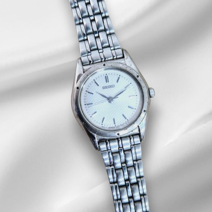 Seiko SXFK65P silver jam tangan cewek original