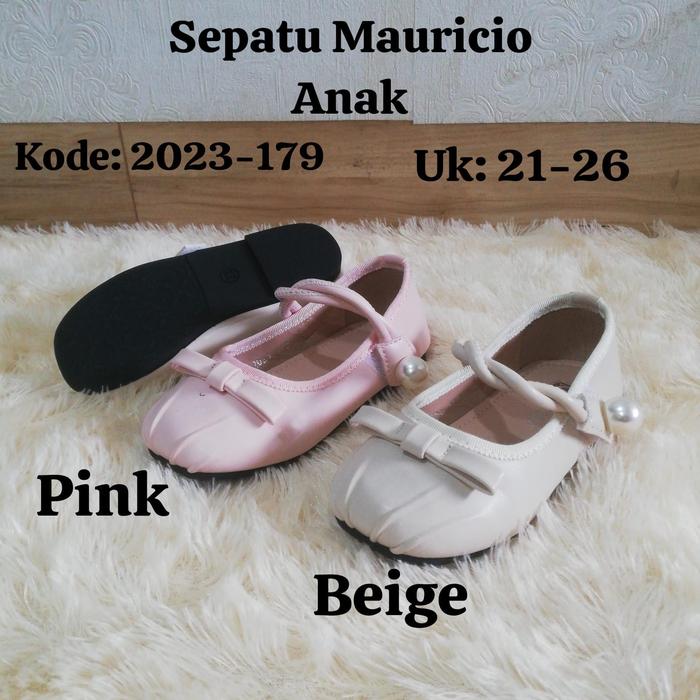 sepatu pansus anak perempuan Mauricio  import