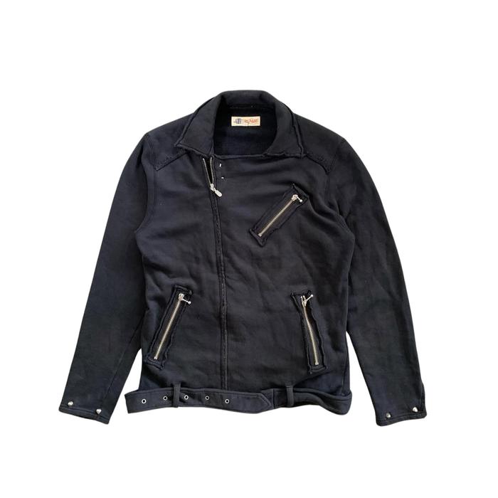Authentic / Original Vintage BEAMS - Japanese Cotton Rider Jacket (Black)