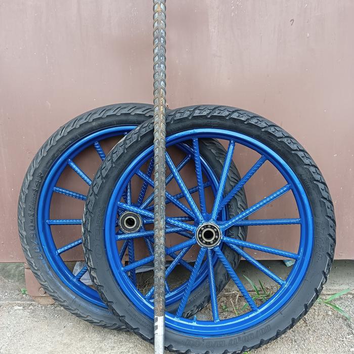 Roda Gerobak Palang 8 Ring 17