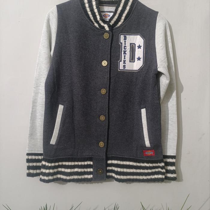 Sale branded: Dickies VINTAGE Lawas Varsity Cardigan original second unisex (Rare)