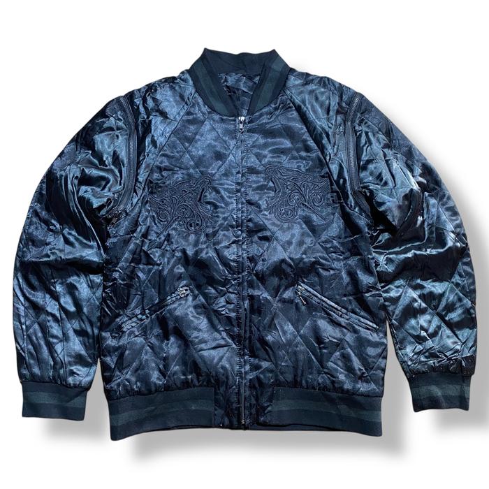 Number (N)ine Embriodered Detachable Tiger Sukajan Jacket Autumn Winter 2004
