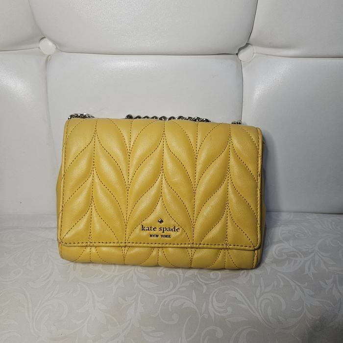 PRELOVED Kate Spade Mini Emelyn Yellow (2 ways)