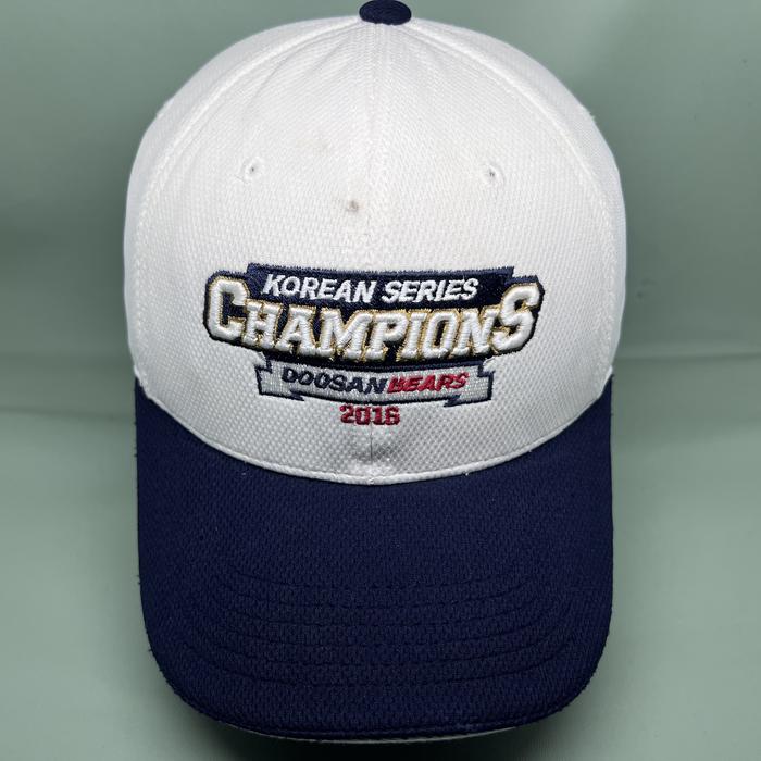 Topi Baseball Doosan Bears Cap White Navy