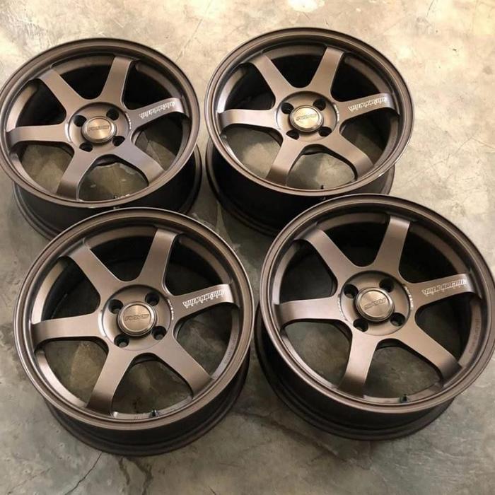 Volk Rays TE37 Original ring 16 lebar 7 et 25 Made In Japan