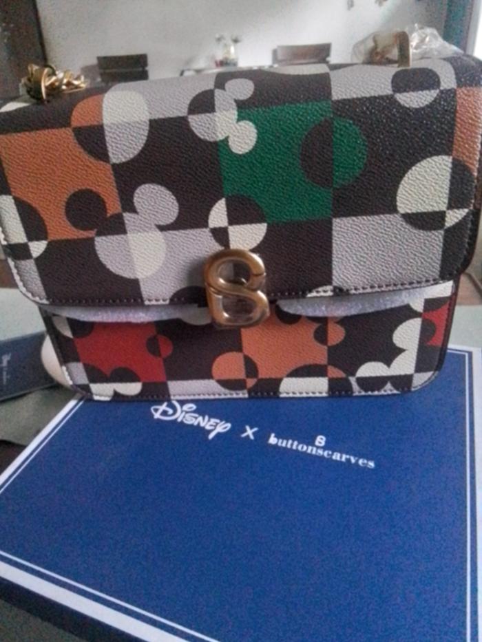 Buttonscarves X Disney Puzzle Bag Preloved