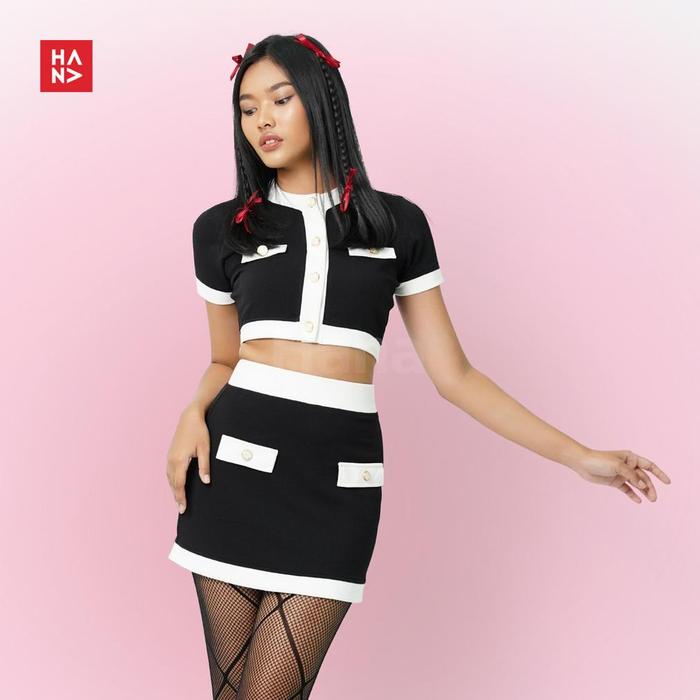 Hana Fashion - Chellin Korean Set/Setelan Wanita - ST171