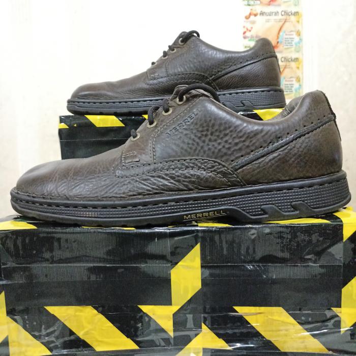 Merrell World Rambler Leather Original sepatu size 46,5/31cm