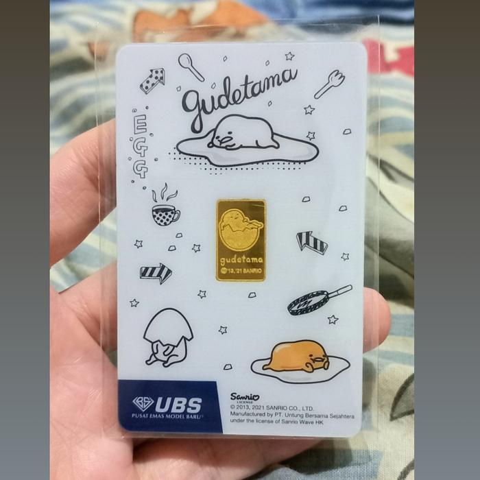 GUDETAMA UBS 2 GR 24K GOLD