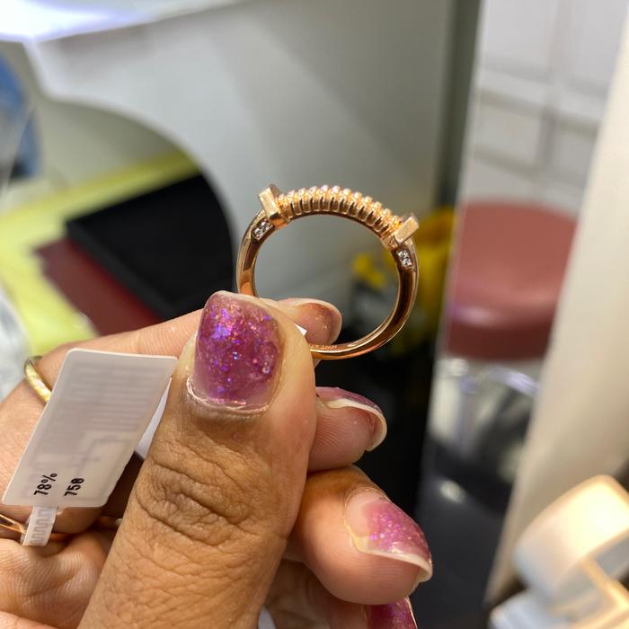 Cincin  fashion italy 750/17K model italy