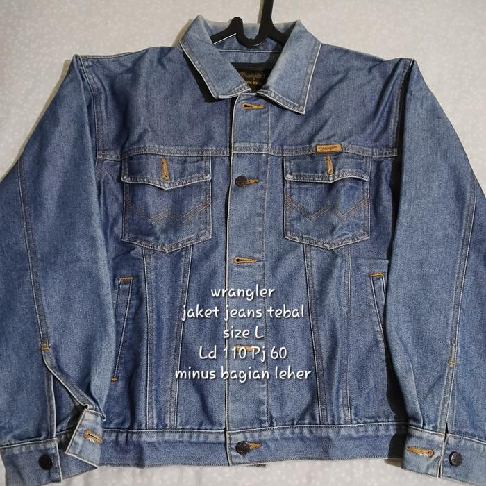 Jaket Jeans Wrangler preloved