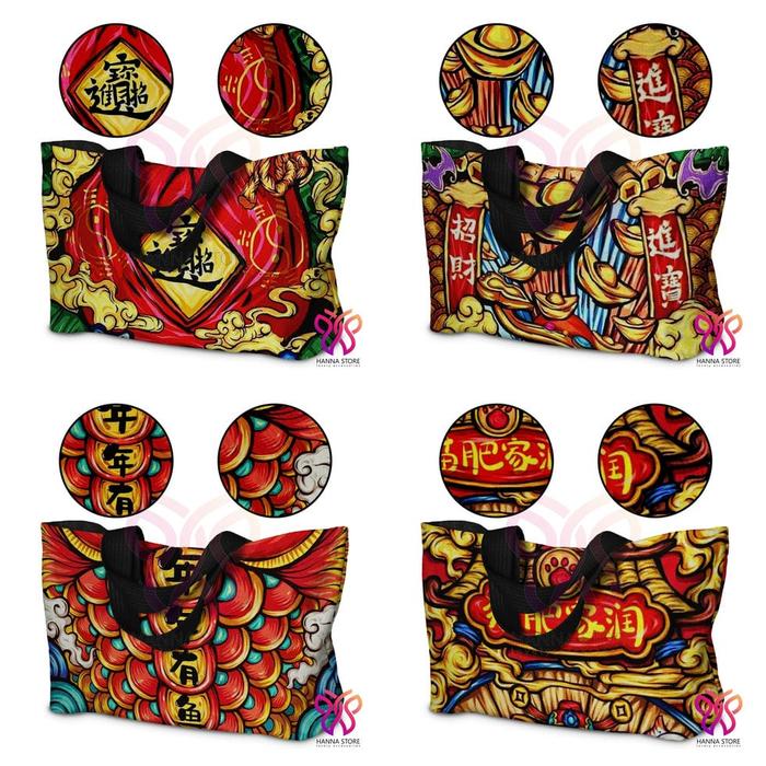 Tas Tenteng Souvenir China imlek Lucu
