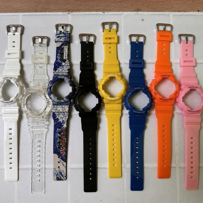 bnb baby g ba-110 baby g ba-111 strap bezel baby g ba110 aftermarket