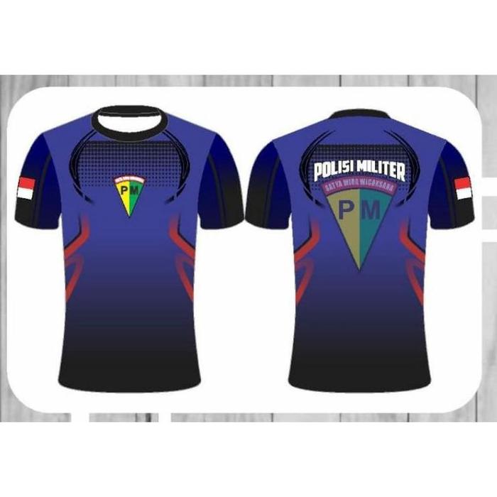 JERSEY TNI KAOS PRIA DEWASA LORENG TNI AD TNI AU TNI AL POLICI MILITER